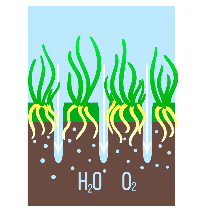 What does aeration do?